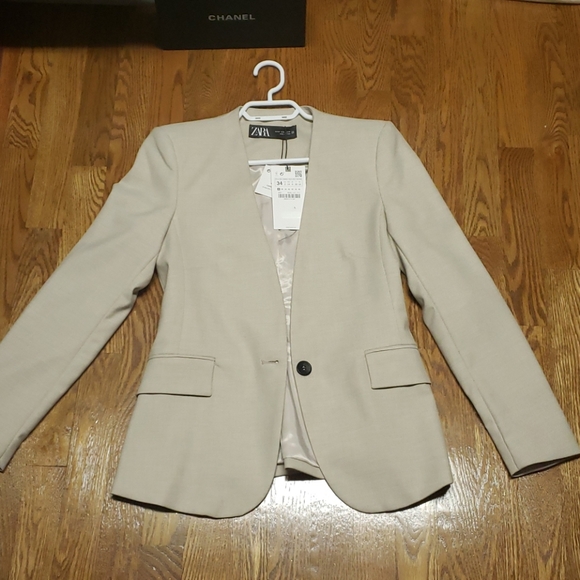NWT zara tailored blazer - Picture 2 of 4